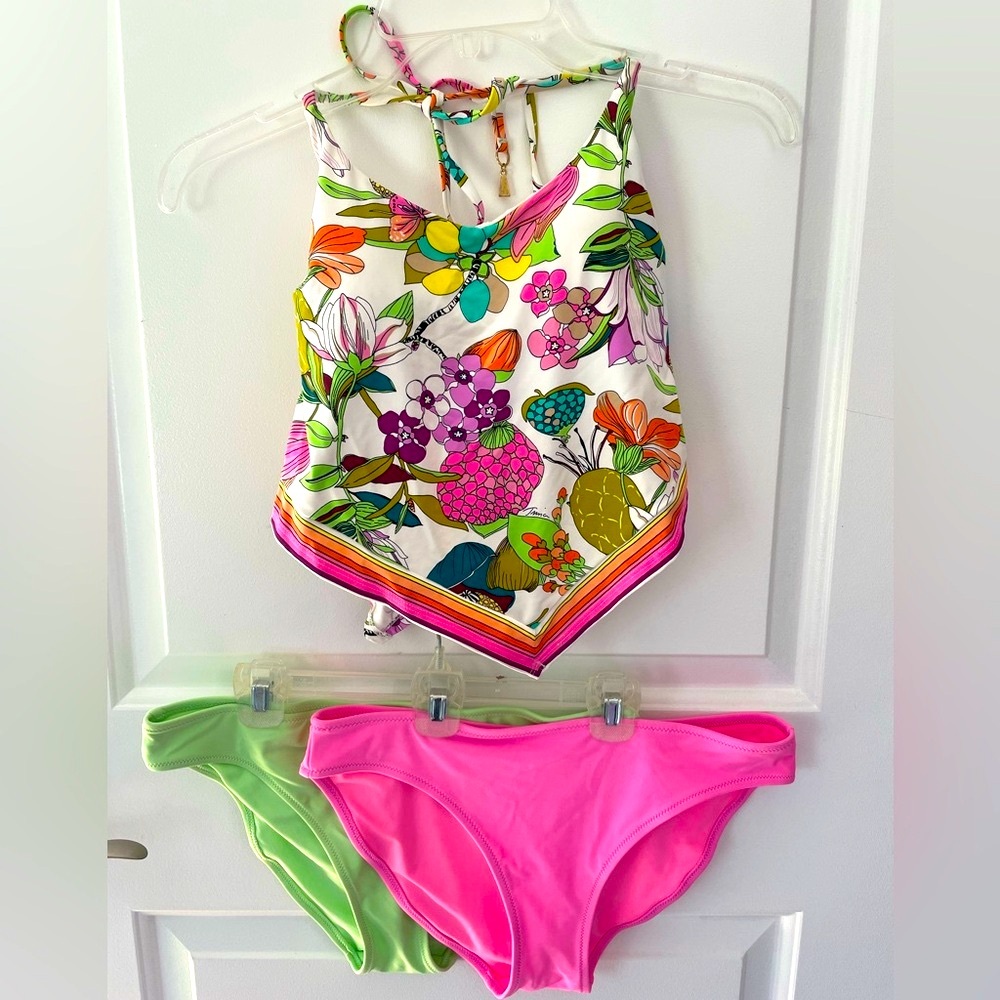Trina Turk Scarf Bikini Set